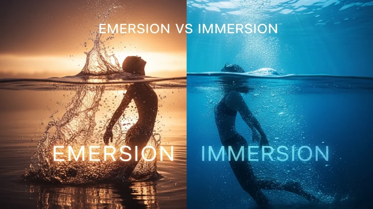 Emersion vs Immersion