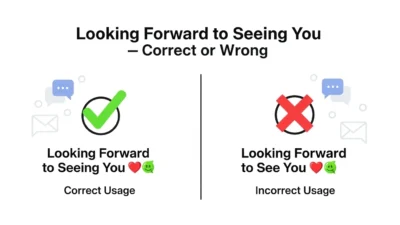 Looking Forward to Seeing You