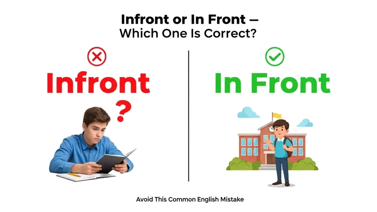 Infront or In Front
