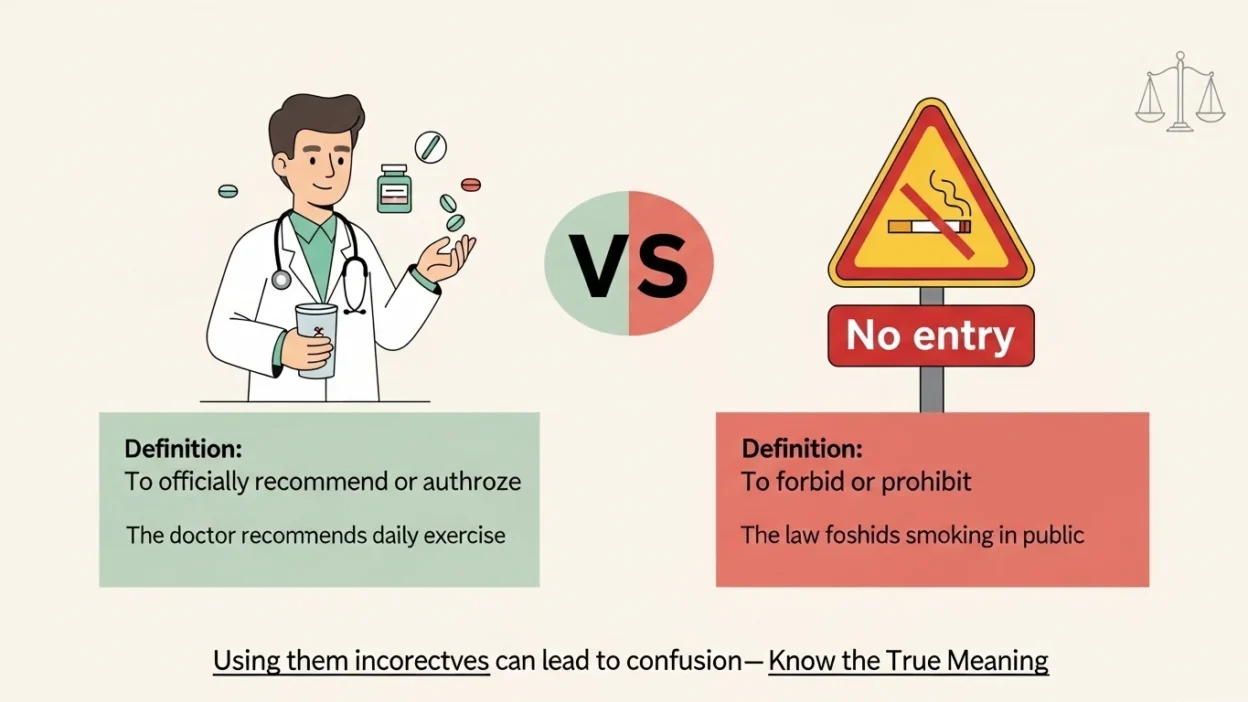 Prescribe vs Proscribe