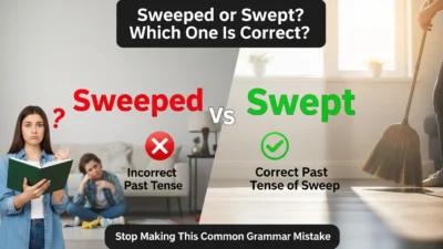 Sweeped vs Swept