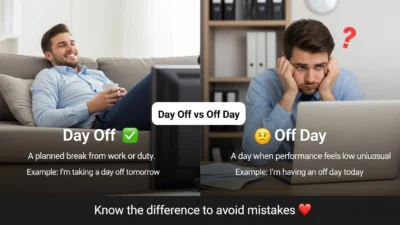 Day Off vs Off Day
