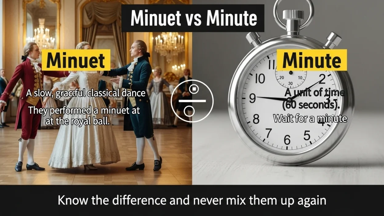 Minuet vs Minute