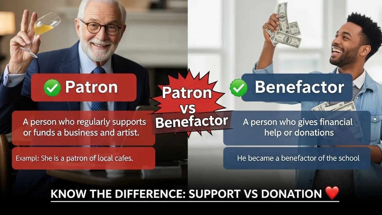 Patron vs Benefactor