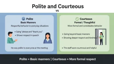 Polite vs Courteous