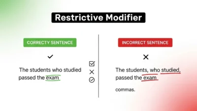 Restrictive Modifier