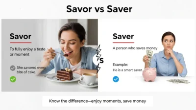 Savor vs Saver