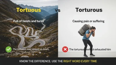 Tortuous vs Torturous