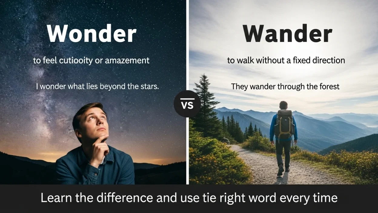 Wonder vs Wander