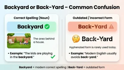 Backyard or back-yard