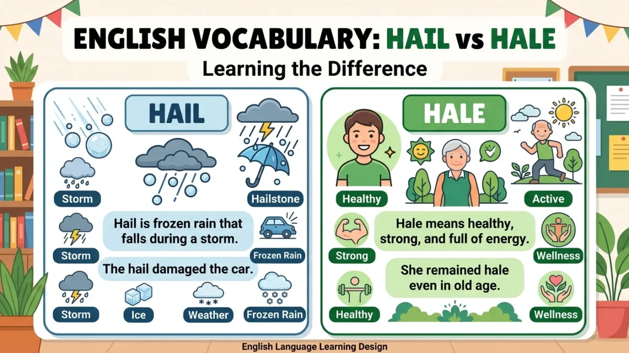 Hail vs Hale