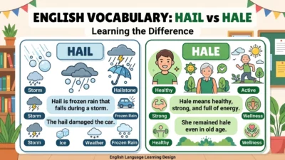 Hail vs Hale