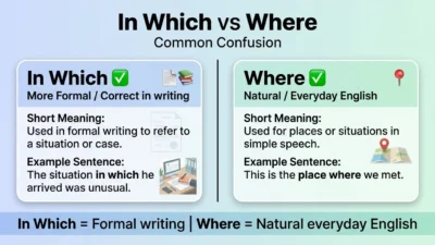 In Which vs Where