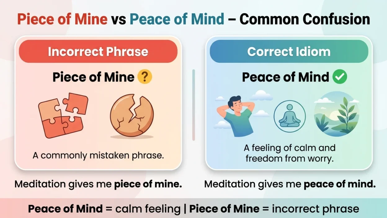 Piece of Mine or Peace of Mind