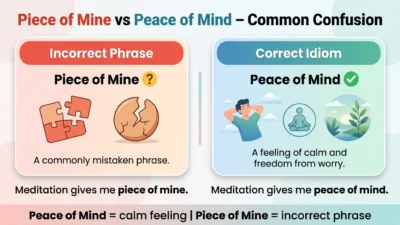 Piece of Mine or Peace of Mind