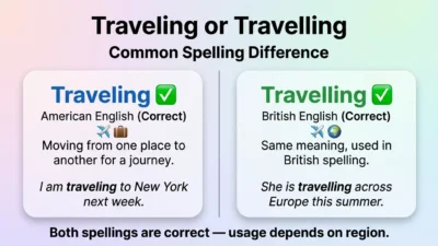 Traveling or Travelling