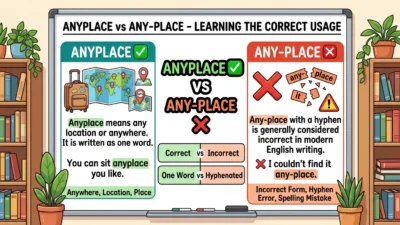 Anyplace vs Any-Place