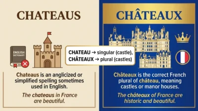 Chateaus vs Chateaux