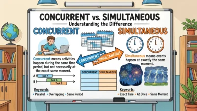 Concurrent vs Simultaneous
