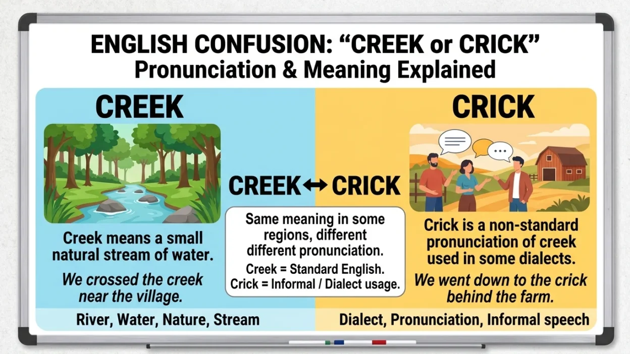 Creek or Crick