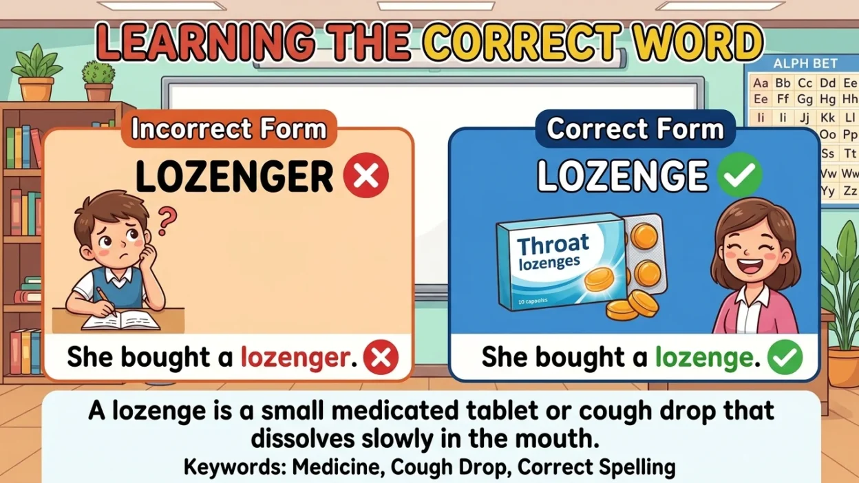 Lozenger or Lozenge
