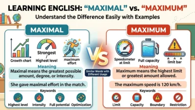 Maximal vs Maximum