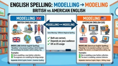 Modelling vs Modeling