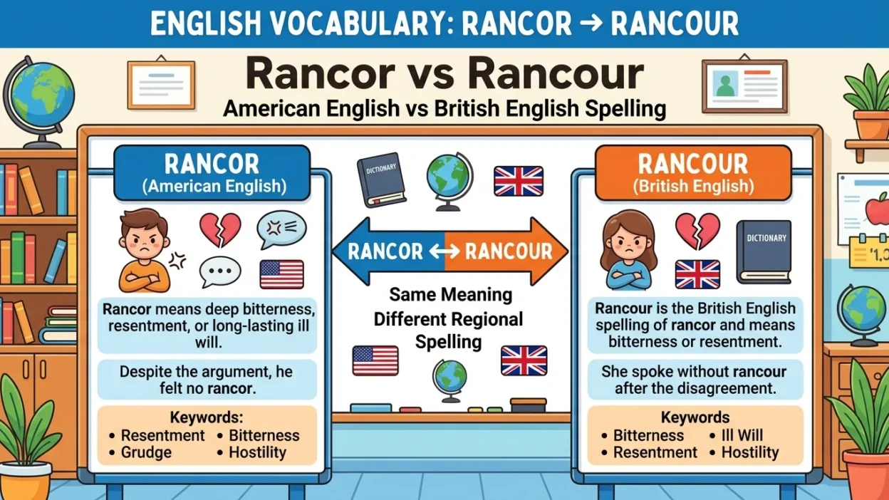 Rancor vs Rancour