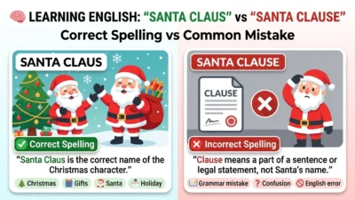 Santa Clause or Santa Claus