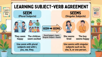 Seem or Seems
