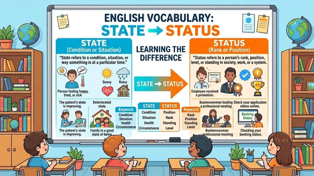 State vs Status