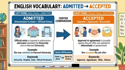 Admitted vs Accepted 