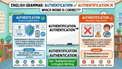 Authentication or Authentification