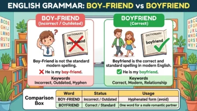 Boy-Friend vs Boyfriend