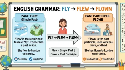 Flew or Flown