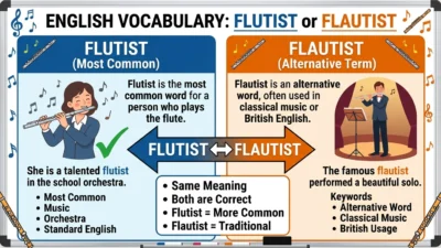 Flutist or Flautist