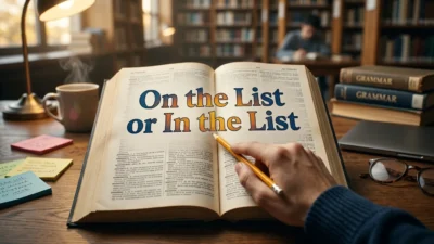 On the List or In the List