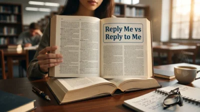Reply Me vs Reply to Me